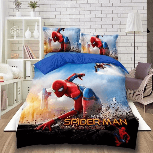 Spider-Man Comforter Set For Boys