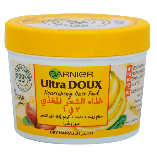 Garnier Ultra Doux Nourishing Hair Food 390Ml