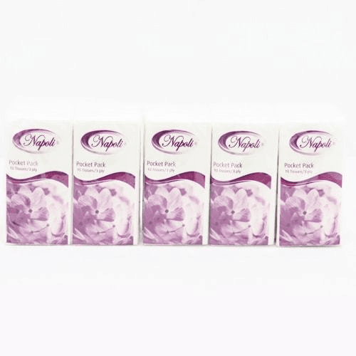 Napoli Pocket Pack 10 Tissues/3 Ply