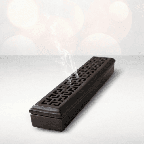 Rektangel Ceramice Burner- Dark Brown