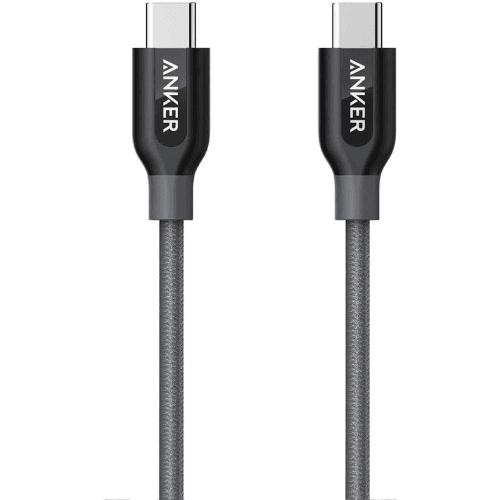 Anker PowerLine+ USB-C To USB-C 2.0 With Pouch 3ft