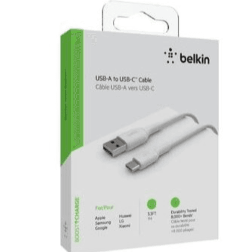 Belkin Usb-A To Usb-C Cable 3Ft