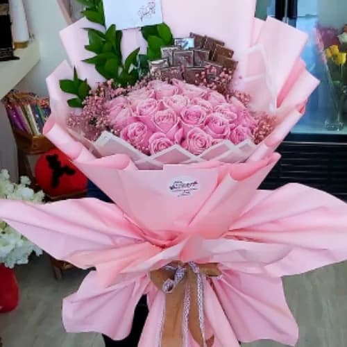 Pink Flower Bouquet