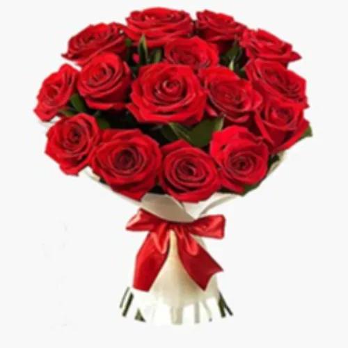 30 Red Roses In Bouquet