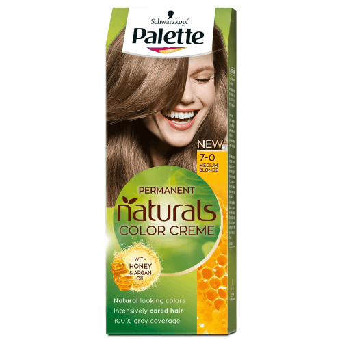 Palette Naturals Color Cream 7-0 Medium Blonde