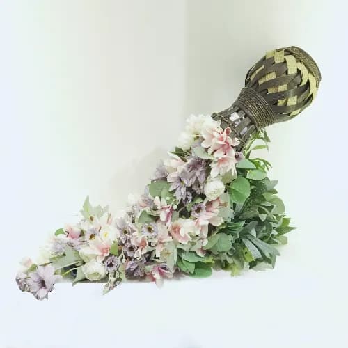 Artificial Flowers Vase