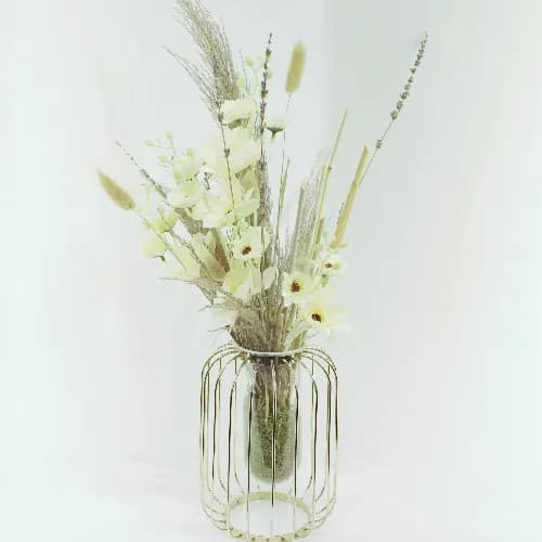 Artificial Flowers Vase