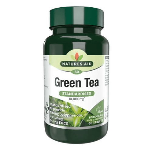 Natures Aid Green Tea 60 Tab