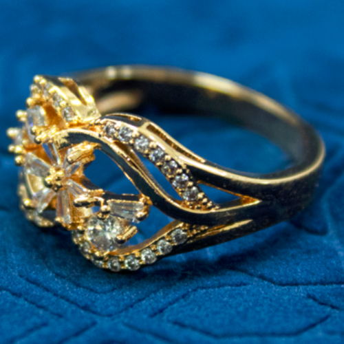 Zircon Ring(Color Gold) No.rn22