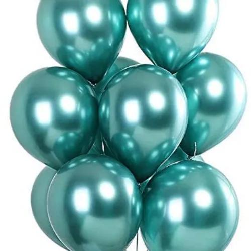 Chrome Green Balloon