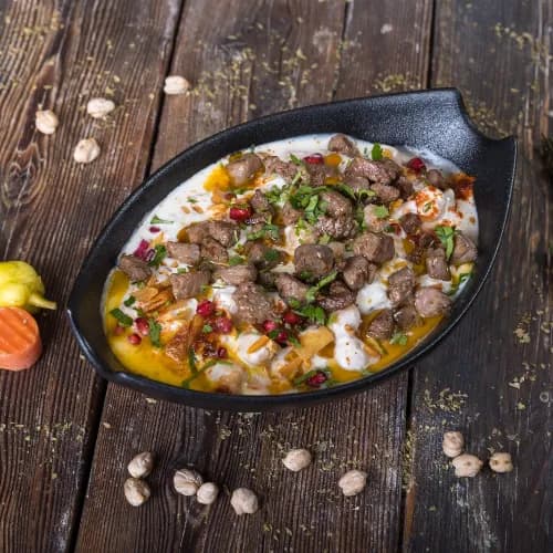 Fatteh Hummus With Meat