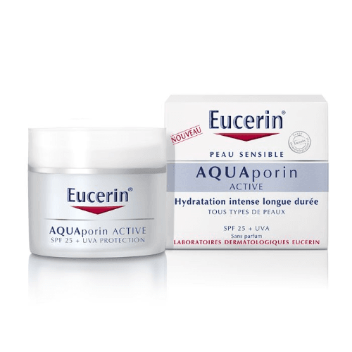 Eucerin aquaporin hydrating cream for all skin types spf 25