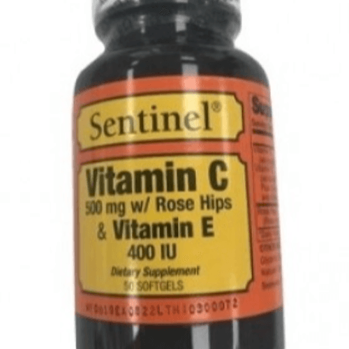 Sentinel Vit C 500& E400 Hips 50'S 25045 - 00WS