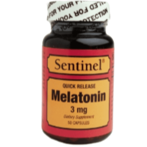 Sentinel Melatonin 3 Mg Cap 18804 - 0143