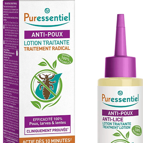 Puressentiel - Anti Poux - Lotion Traitante - Efficacité Prouvée Pour Éliminer Poux