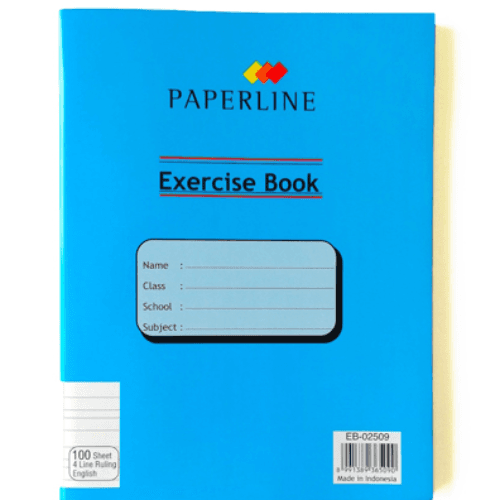 Paperline Exercise Book 100sheet Eb-02509