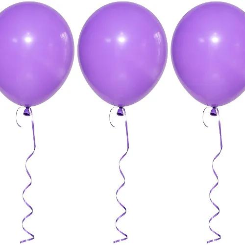 Metallic Light Violet Balloon