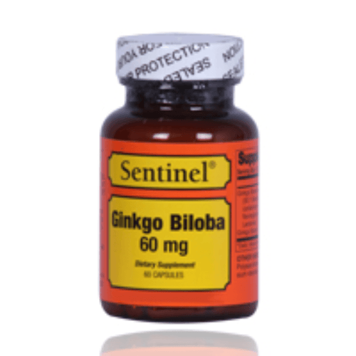 Sentinel Ginkgo Biloba 60Mg Caps 13301 - 00WW