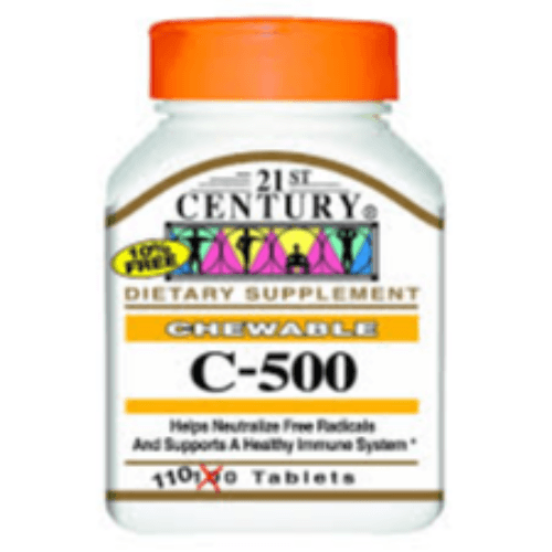 21 Ch Vit C Chewable 110'S 22029 00W3