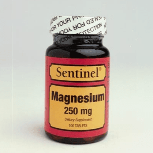 Sentinel Magnesium 250Mg Tab 100