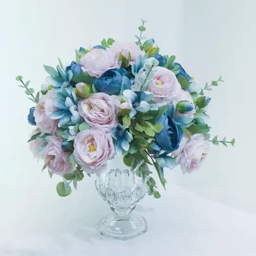 Artificial Flowers Vase