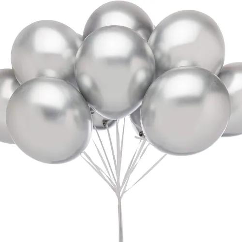 Chrome Silver Balloon