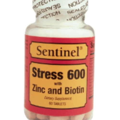 Sentinel Stress 600 With Zinc & Biotin Tab 29531 - 00SN