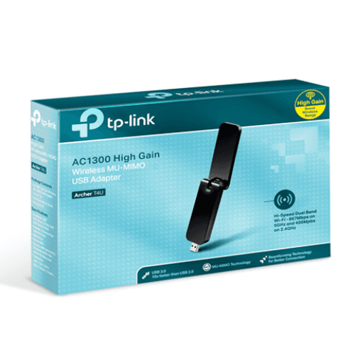 Archer T4u Ac1300 Wireless Dual Band Usb Adapter Tp-link