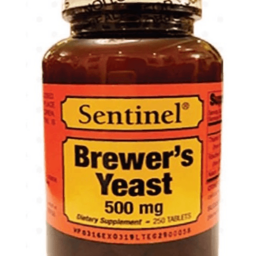 Sentinel Brewer's Yeast 500Mg 1337 - 00NB