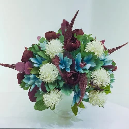 Artificial Flowers Vase