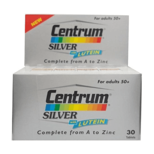 Centrum Silver 50 + Lutein Tablet 30'S 17431 - 00U9