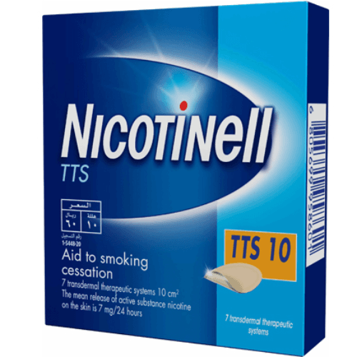 Nicotinell Tts 10 Transdermal Patch 7Pcs