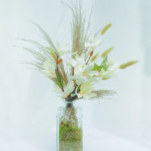 Artificial Flowers Vase