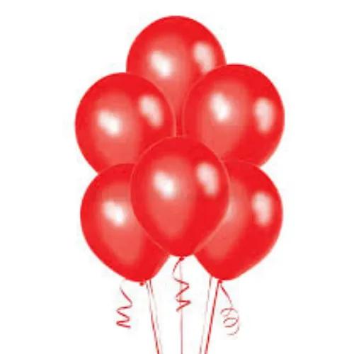 Metallic Red Balloon