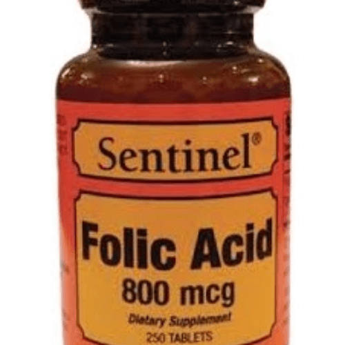 Sentinel Folic Acid 800 Mcg 9782 - 00QV