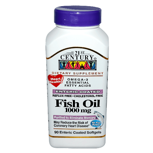 21 Ch Fish Oil 1000mg Cap 90's 24980 00WA