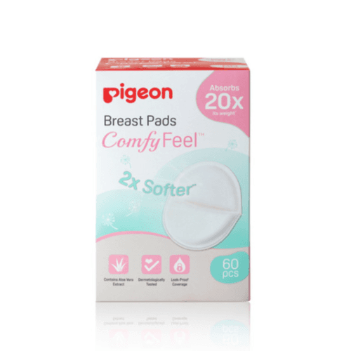 Pigeon Breast Pads Comfy Feel 60 Pcs