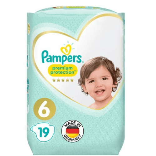 Pampers Premium Protection Size Six 19 Diapers