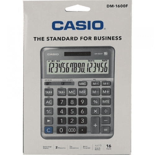 Casio Calculator DM-1600F