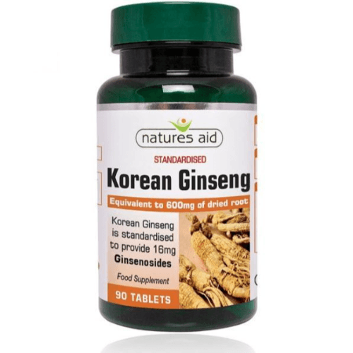 Natures Aid Korean Ginseng 90 Tab
