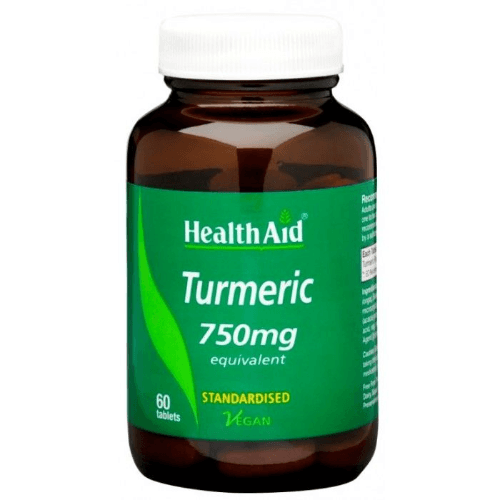 Health Aid Turmeric 750 Mg 60 Tab
