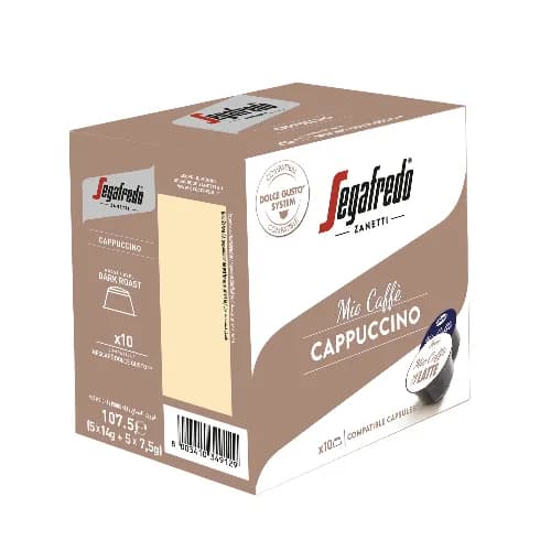Segafredo Mio Caffe - Cappuccino Coffee 10 Capsules