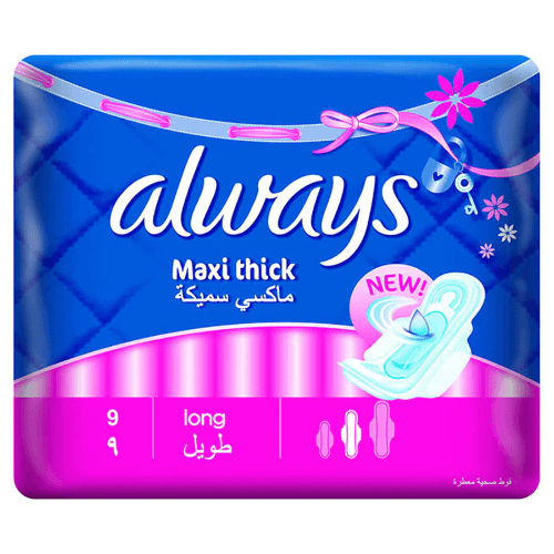 Always Maxi Thick 9 Pads