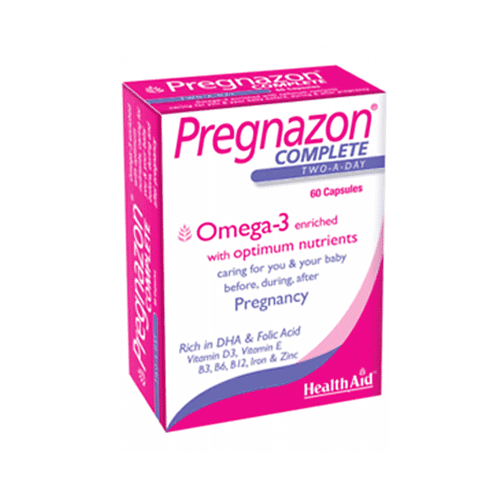 Health Aid Pregnazon Complete Two A Day 60 Cap