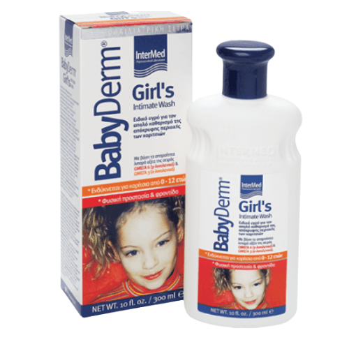 Babyderm Girls Intimate Wash 300 Ml
