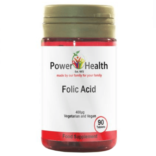 Power Health Folic Acid 400 Mg 90 Tab