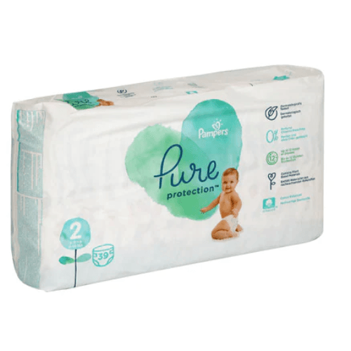 Pampers Pure Protection Size Two 39 Diapers