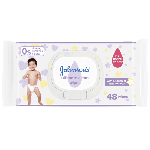 Johnson Ultimate Clean Wipes 48 Pieces