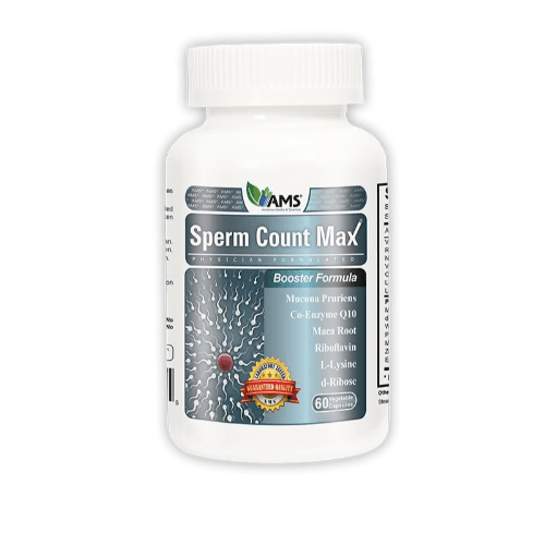 Ams Sperm Count Max Booster Formula 60 Cap