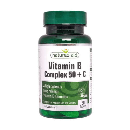 Natures Aid Vit B Complex + C Natures aid vit b complex + c   30 tab Natures aid vit b complex + c   30 tab 30 Tab